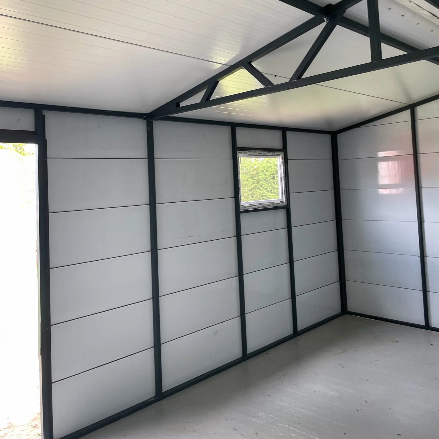 Zateplená panelová garáž 6×3