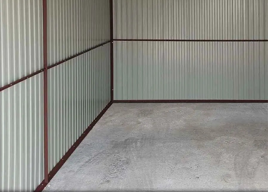 PLECHOVÁ POZINKOVANÁ GARÁŽ 3x5