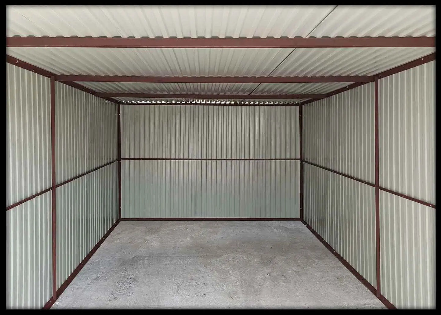 PLECHOVÁ GARÁŽ 3x5