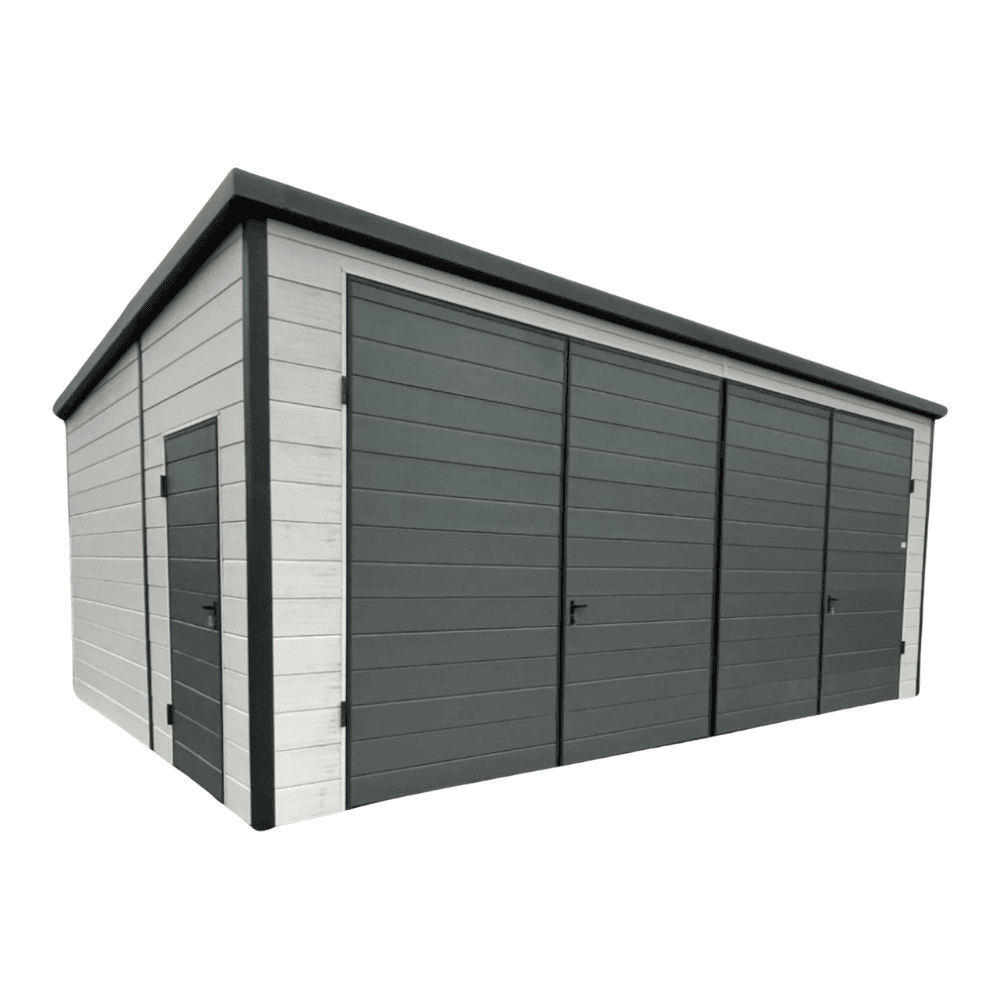 Zateplená panelová garáž 7×5