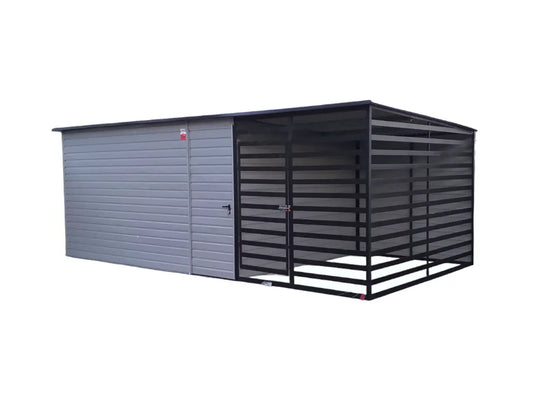 Kotec pro psa s prostorem 7x3m