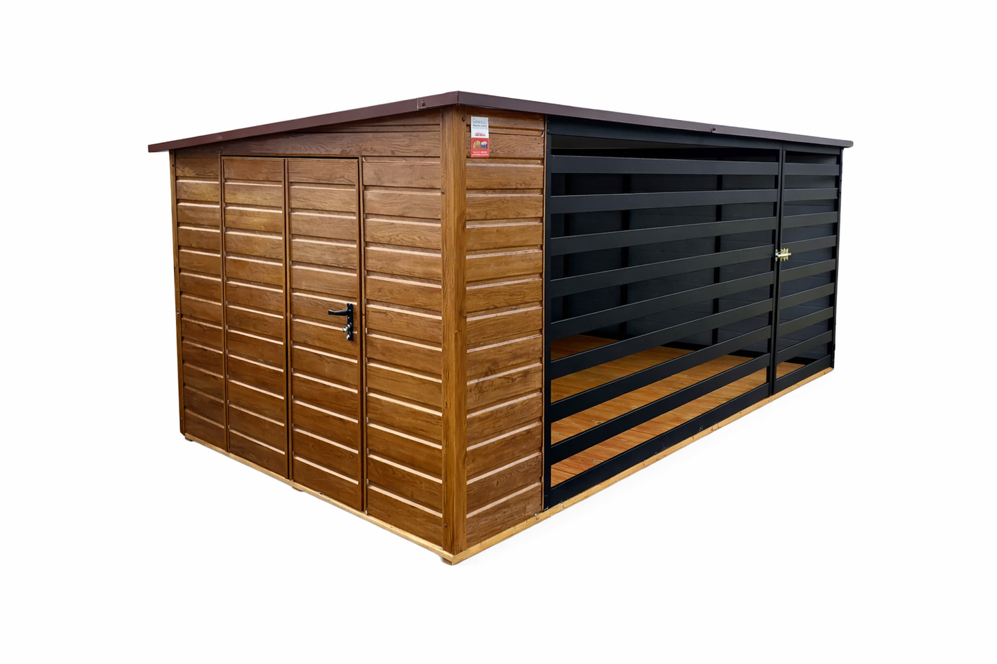 Kotec pro psa 3,5x2m / 3 stěny