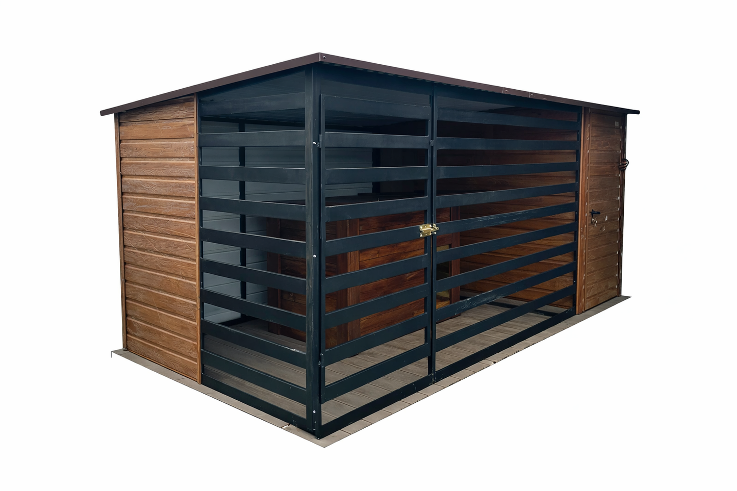 Kotec pro psa 5x2,5m / 2 stěny