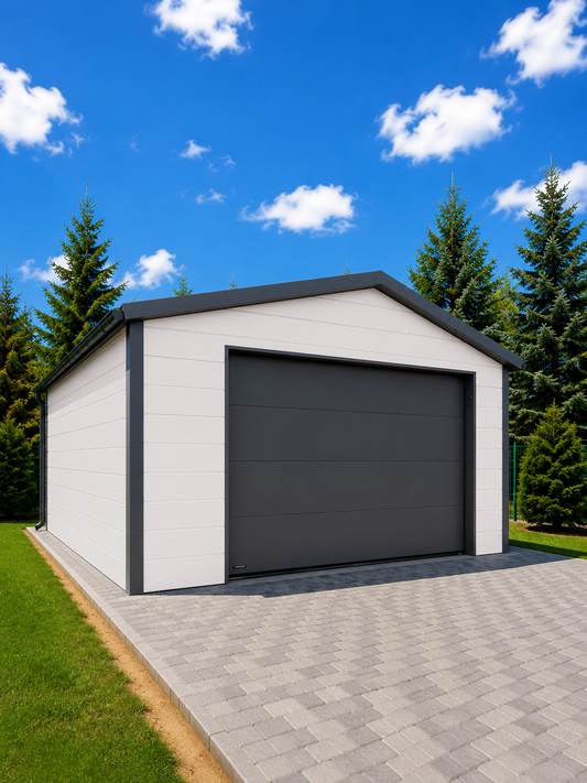 Zateplená panelová garáž 4 x 6 m - Trendy - Premium
