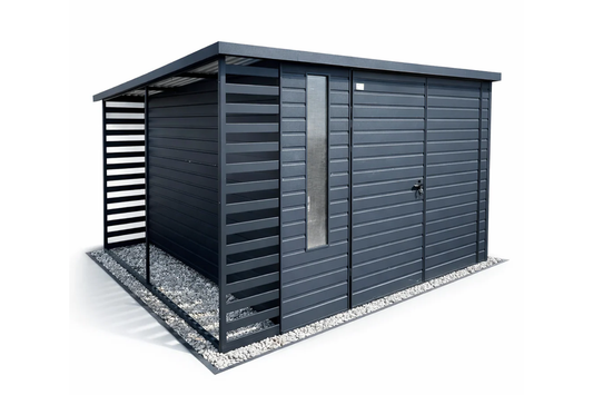 Zahradní domek 3,5x3m + dřevník