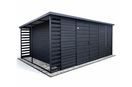 Zahradní domek 5x3m + dřevník